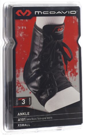 MCDAVID Ankle Brace Fussgelenkstuetze XL schwarz