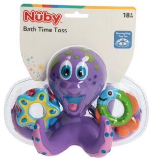 NUBY Schwimmender Oktopus mit Spielfiguren