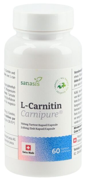SANASIS L-Carnitin Carnipure Original Kaps 60 Stk