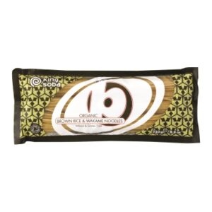 KING SOBA Braune Reisnud m Waka glutenfr Bio 250 g