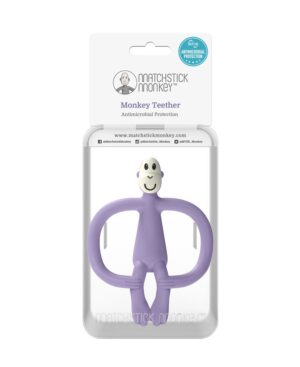 MATCHSTICK MONKEY Teether purple