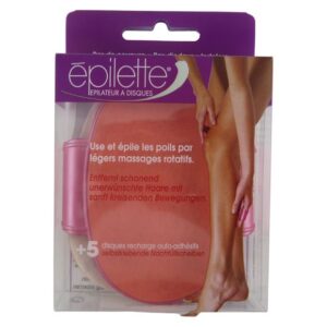 EPILETTE Haarentferner for Lady Körper 5 Nachfüll
