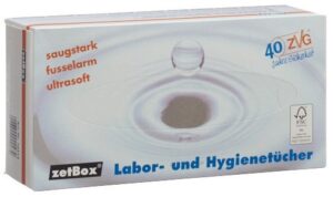 ZETBOX Labor- und Hygienetuch 21x22cm 150 Blatt