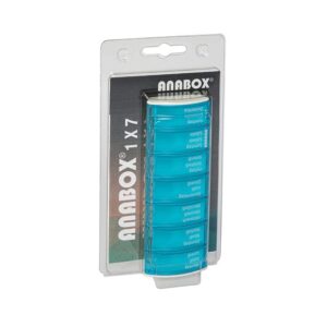 ANABOX Medidispenser 1x7 türkis
