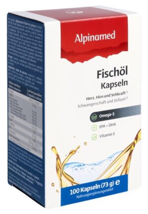 ALPINAMED Fischöl Kaps 100 Stk