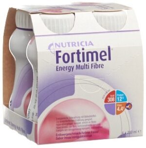FORTIMEL Multifibre 1.5 kcal Erdbeer 4 Fl 200 ml