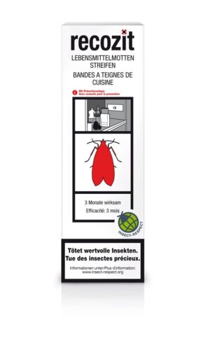 RECOZIT Lebensmittelmotten Streifen          4 Stk