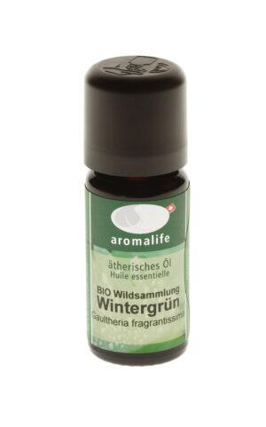 AROMALIFE Wintergrün Äth/Öl BIO 10 ml