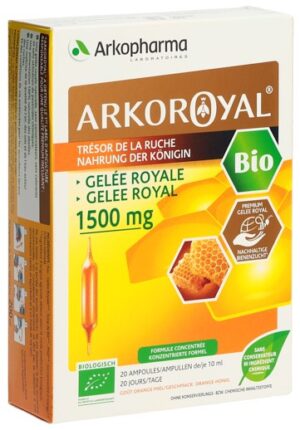 ARKOROYAL Gelée Royale 1500 mg Bi20 Trinkamp 10 ml