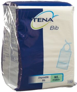 TENA Bib Schutzserviette M/L 37x68cm 150 Stk