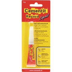 CEMENTIT Record Sekundenkleber Liquid    Blist 3 g