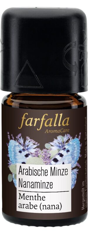 FARFALLA Arabische Minze Nana Äth/Öl kbA   Fl 5 ml