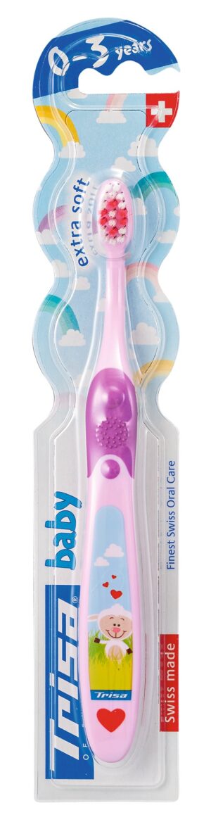 TRISA Kinderzahnbürste Baby 0-3 Jahre