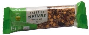 TASTE OF NATURE Riegel Apple                  40 g