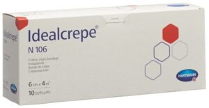IVF Idealcrepe Binde 4mx6cm                 10 Stk