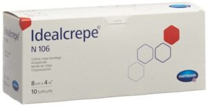 IVF Idealcrepe Binde 4mx8cm                 10 Stk