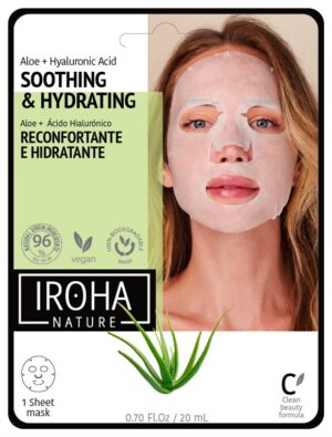IROHA Maske Aloe/Gr Tea/Ginseng