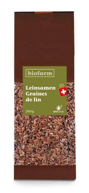 BIOFARM Leinsamen Knospe CH Btl 200 g