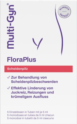 MULTI-GYN FloraPlus Gel Scheidenpilz 5 Tb 5 ml