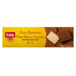 SCHAR Butterkeks Choco glutenfrei            130 g
