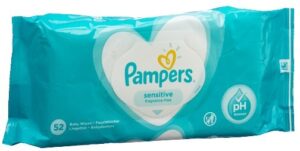 PAMPERS Feuchte Tücher Sensitive 52 Stk