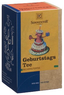 SONNENTOR Geburtstagstee Doppelkamm BIO 18 1.500 g