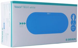 VASCO Nitril Handschuhe S white            150 Stk