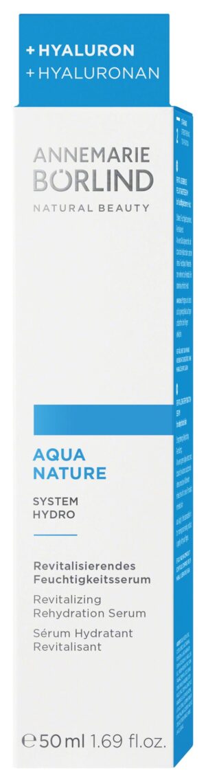 BORLIND AQUANATURE Feuchtigkeitsserum Effekt 50 ml