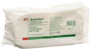 L+R Zelletten Zellstofftupfer Rollen         2 Stk