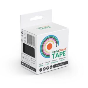 HERBACHAUD Tape 5cmx5m schwarz