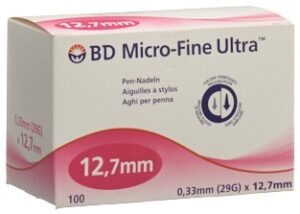 BD MICRO-FINE ULTRA Pen-Nadel 0.33x12.7mm 100 Stk