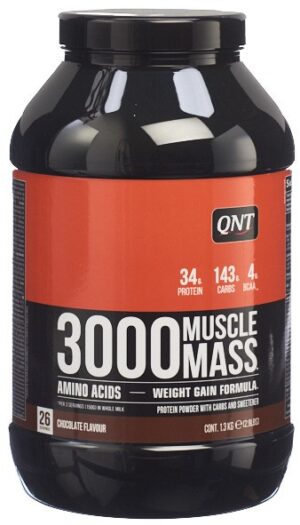 QNT Muscle Mass 3000 Chocolate         Ds 1.300 kg