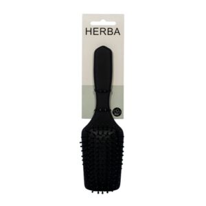 HERBA Mini Haarbürste Softtouch schwarz