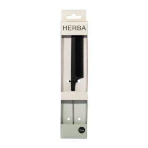 HERBA Carbon Nadeltoupierkamm schwarz