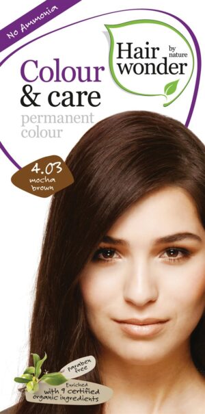 HENNA Hairwonder Colour & Care 4.03 mokkabraun