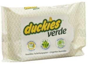 DUCKIES Verde feuchtes WC-Papier            30 Stk