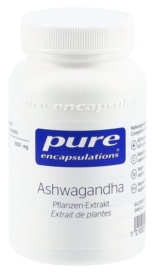 PURE Ashwagandha Kaps Ds 60 Stk