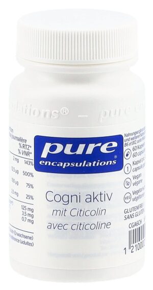 PURE Cogni Aktiv Kaps Ds 60 Stk