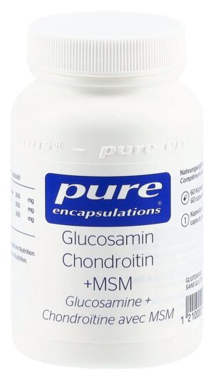 PURE Glucosamin Chondroitin Kaps Ds 60 Stk