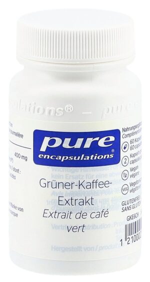 PURE Grüner Kaffee Extrakt Kaps Ds 60 Stk