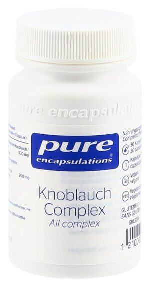 PURE Knoblauch Complex Kaps              Fl 30 Stk
