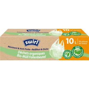 SWIRL Bio-Müll Folienbeutel 10l Bio         10 Stk