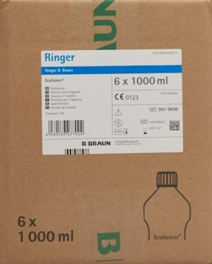 RINGER B. Braun Spül Lös 1000ml EcoEcotainer 6 Stk
