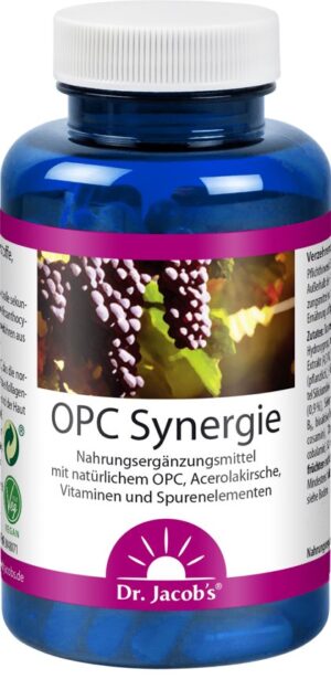 DR. JACOB'S OPC Synergie Traubenkern Kaps  120 Stk