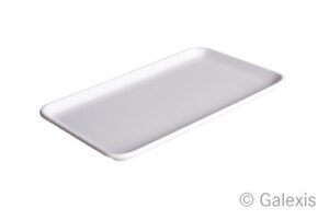 WACA Instrumententablett 19x15x1.7cm weiss