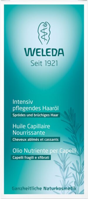 WELEDA Haaröl intensiv pflegend Glasfl 50 ml