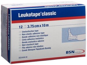 LEUKOTAPE classic economy 10mx3.75cm weiss  12 Stk