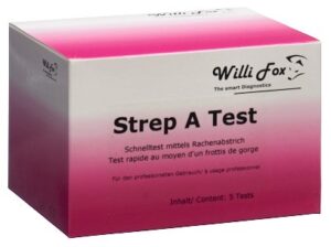 WILLI FOX Strep A Test 5 Stk