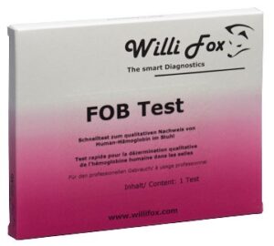 WILLI FOX FOB Test (occul Hämoglo im Stuhl)