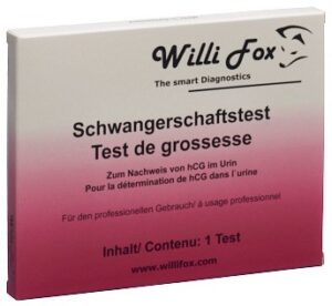 WILLI FOX Schwangerschaftstest Urin